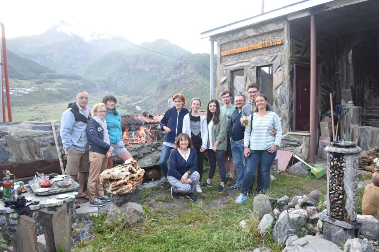 Qusha Guesthouse Meeting In The Mountains And Views Kazbegi Exterior foto